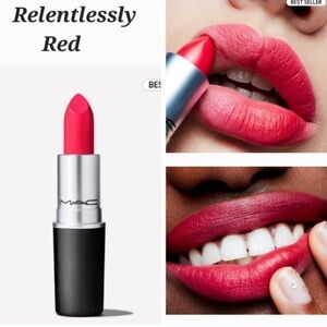 Retro MAC Cosmetics 706 Relentlessly Red Lipstick